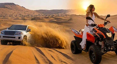 Morning Desert Safari With Quad Bike